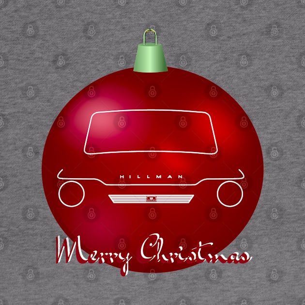 Hillman Super Imp British classic car Christmas ball special edition by soitwouldseem